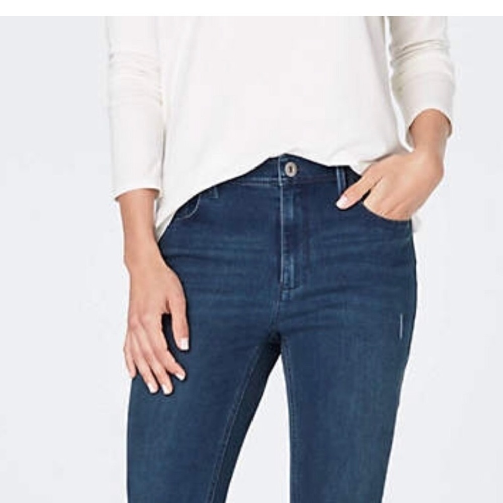 J Jill Kick Flare Ankle Jean